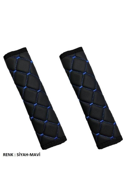Renault Symbol 1999-2008 Arası Emniyet Kemer Konforu Renk-Siyah-Mavi