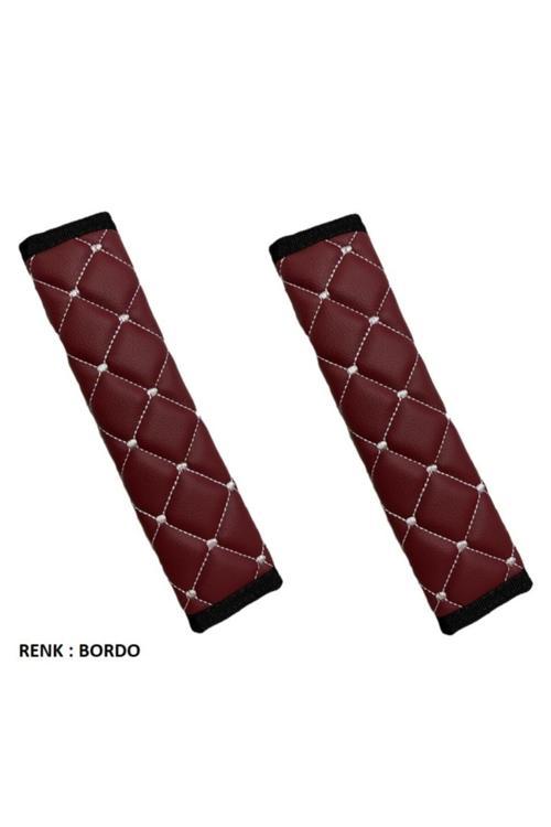 Peugeot 206 Stw 1998-2012 Arası Emniyet Kemer Konforu Renk-Bordo