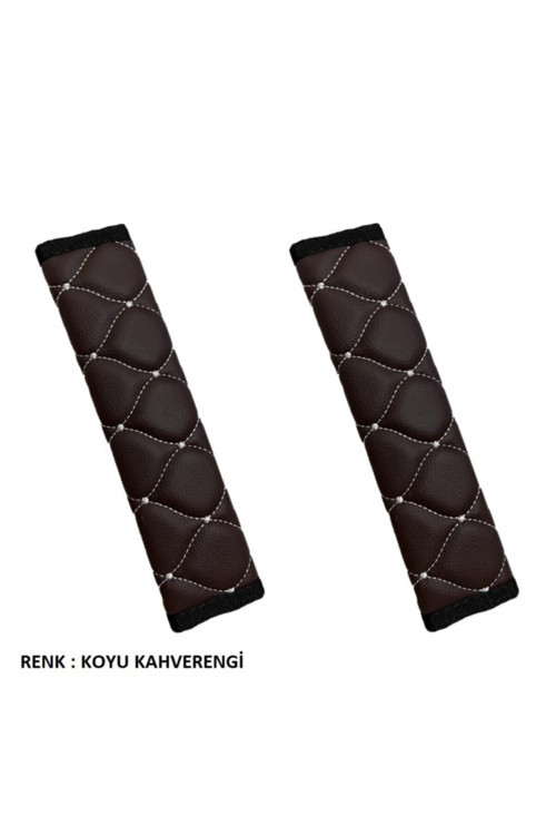 Peugeot 407 2004-2010 Arası Emniyet Kemer Konforu Renk-Kahverengi