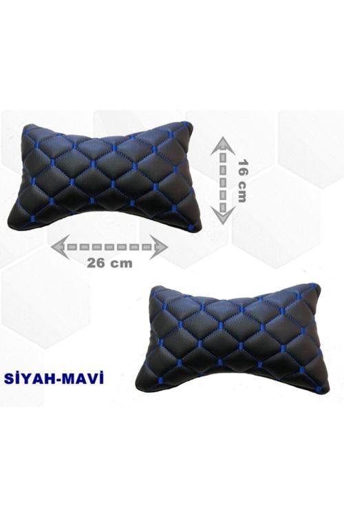 Mitsubishi Uyumlu L300 1988-2009 Arası Oto Koltuk Boyunluk Suni Deri Ve Jarse 2 Adet