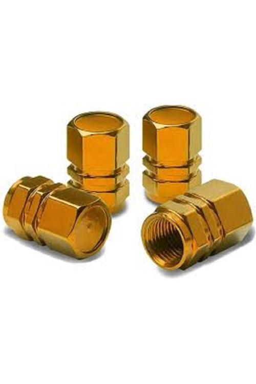 Alüminyum Altıgen Sibop Kapağı Gold Altın Sarı