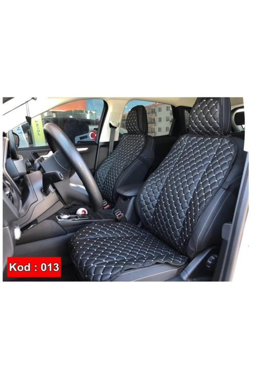 Audi A3 Stw 2004-2013 Arası Ön Iki Lüks Koltuk Minderi Mnd013