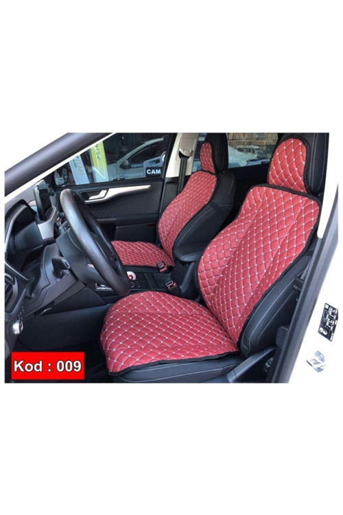 Renault Clio 3 Hb 2006-2012 Arası Ön Iki Lüks Koltuk Minderi Mnd009