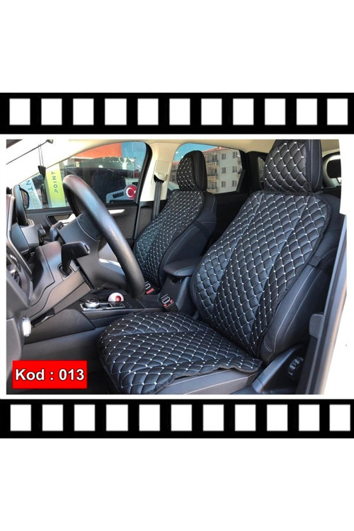 Toyota Hilux 2006-2015 Arası Ön Iki Lüks Koltuk Minderi Mnd013