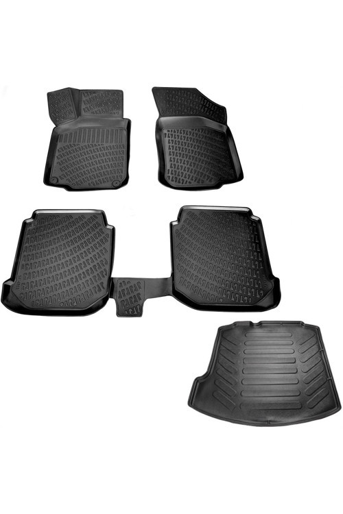 Vw Bora 3D Havuzlu Paspas + 3D Bagaj Havuzu 1998-2005 Arası Marka