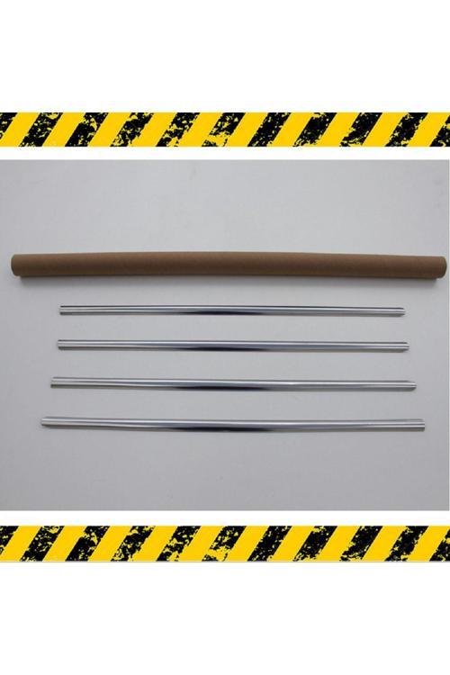 C-Max Cam Alt Çıtası Nikelajı 2003-2010 Arası 4 Parça Paslanmaz Çelik