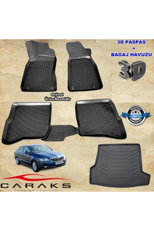 Süper B 3D Havuzlu Paspas+Bagaj Havuzu 2003-2008 Arası