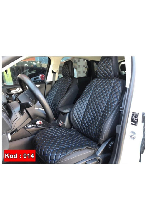 Ford C-Max 2015-2020 Arası Ön Iki Lüks Koltuk Minderi Mnd014