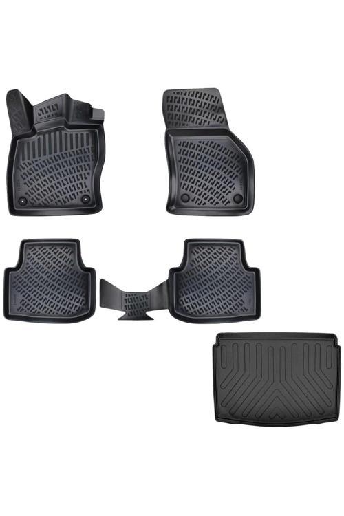 Cupra Formentor 3D Havuzlu Paspas + 3D Bagaj Havuzu Paspası Alt Kısıma Uyumlu 2020 Sonrası