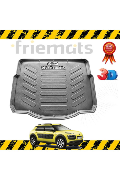 Citröen C4 Cactus 3D Bagaj Havuz Paspası 2015-2020 Arası