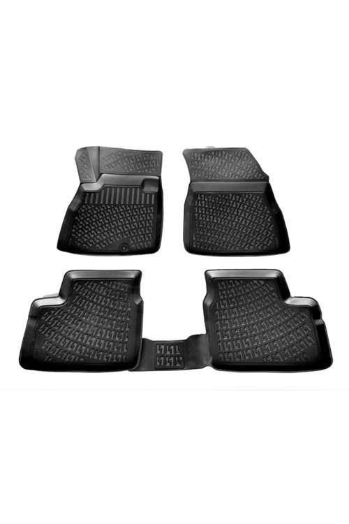 Nissan Micra 3D Paspas Havuzlu 2016-2019 Arası 4 Parça Siyah Set