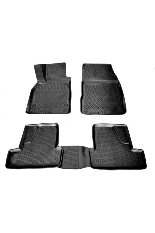 Renault Megane 3 3D Paspas Havuzlu Hb 2009 - 2016 Arası Siyah 4 Parça Set