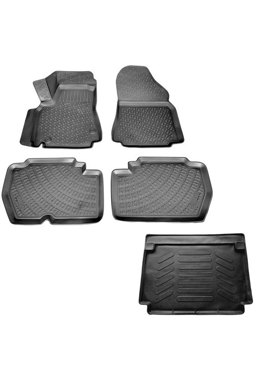 Peugeot Partner Tepee Uyumlu 110 Luk 3D Havuzlu Paspas + 3D Bagaj Havuzu 2008-2020 Arası Marka