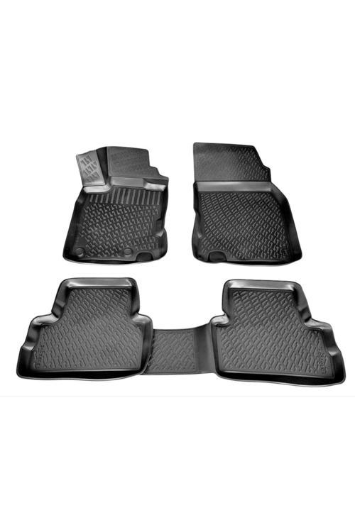 Renault Kadjar 3D Paspas Havuzlu 2015 - 2020 Arası Siyah 4 Parça Set