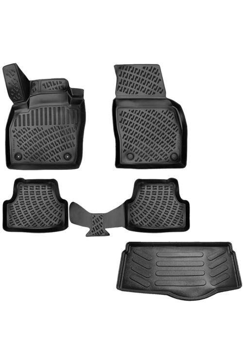 Seat İbiza 3D Havuzlu Paspas + 3D Bagaj Havuzu Paspası 2017 Sonrası Set - Friemats