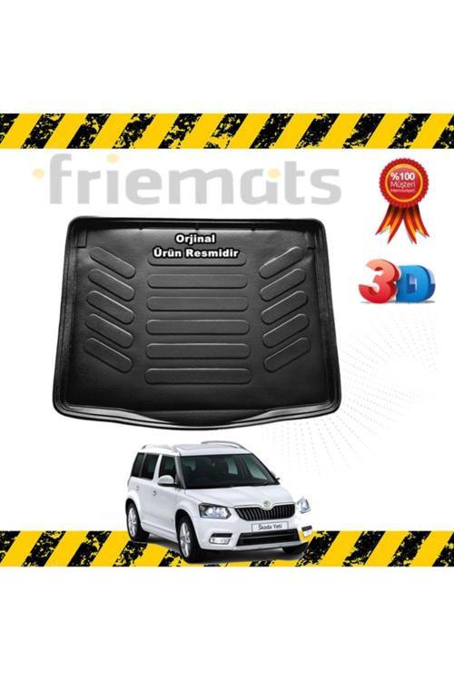 Skoda Yeti 3D Bagaj Havuz Paspası 2010 Sonrası