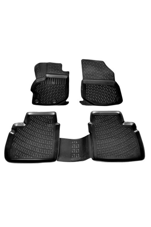 Citroen Elysee 3D Paspas Havuzlu 2012 - 2020 Arası Siyah 4 Parça Set