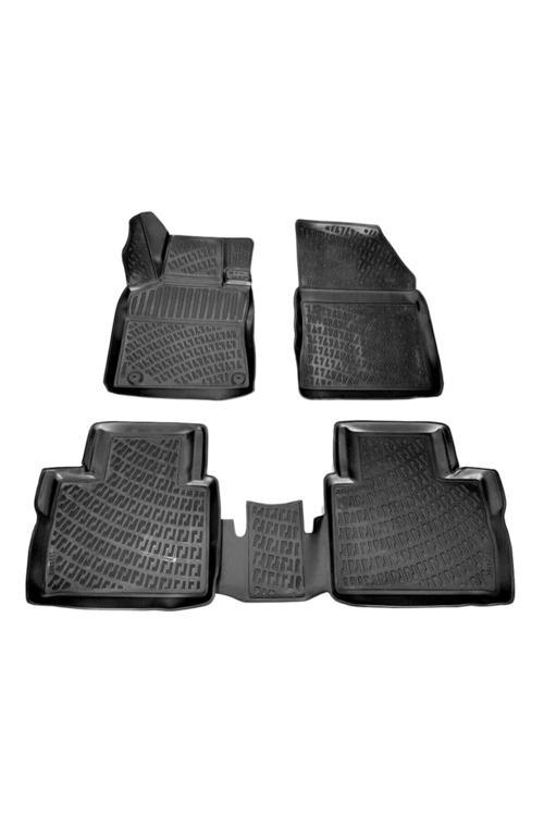 Peugeot 508 3D Havuzlu Paspas 2019 Sonrası Siyah 4 Parça Set