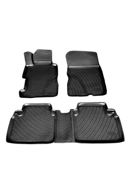 Honda Civic 3D Paspas Havuzlu Sedan 2007 - 2012 Arası Siyah 4 Parça Set