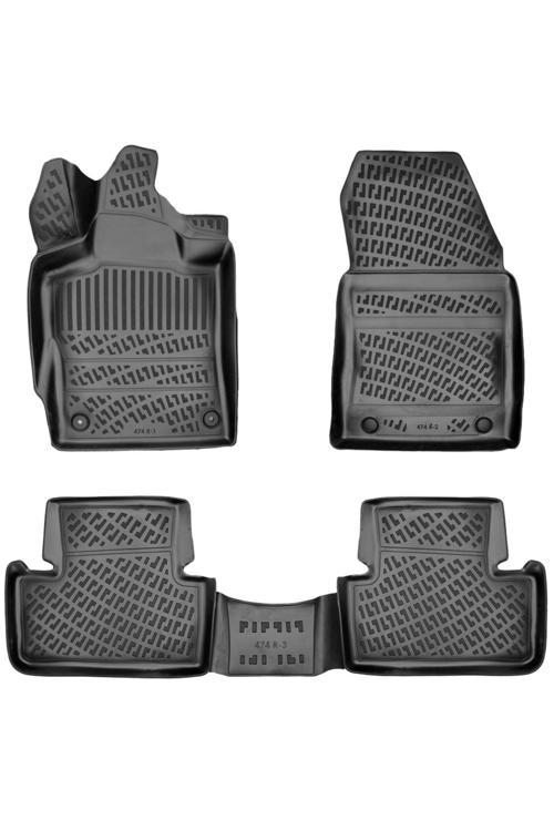 Opel Astra L 3D Paspas 3D Havuzlu Paspas 2022 Sonrası Siyah Renk - Friemats