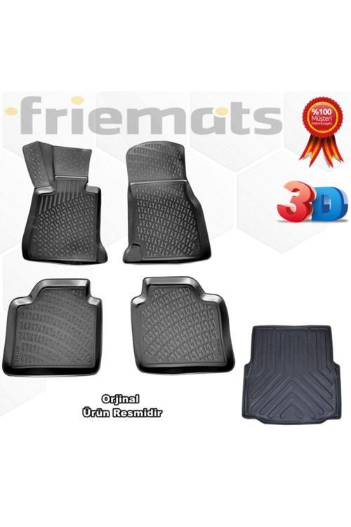 E46 Sedan 3D Havuzlu Paspas+Bagaj Havuz 1998-2004 Arası