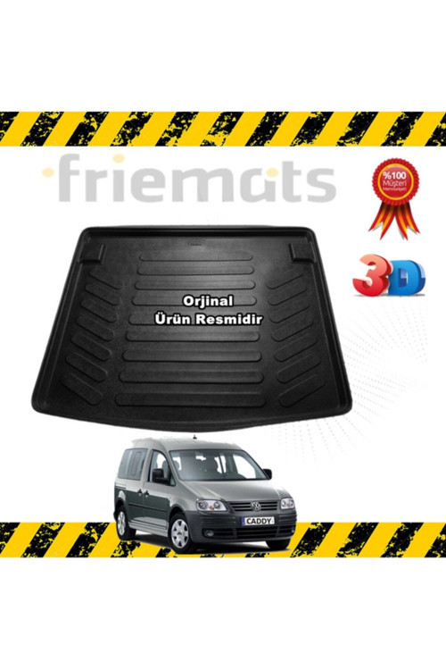Vw Caddy 3D Bagaj Havuz Paspası 2004-2010 Arası
