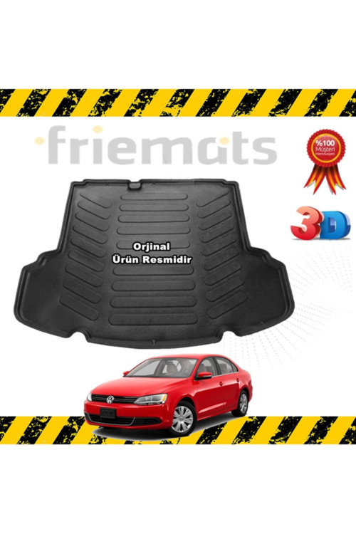 Vw Jetta Cepli 3D Bagaj Havuz Paspası 2011-2015 Arası
