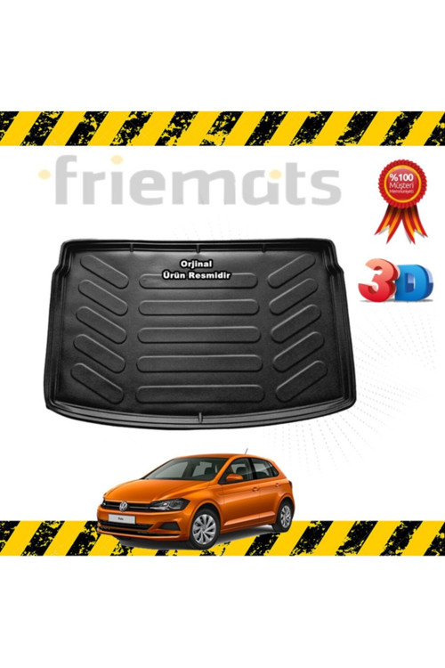 Vw Polo Üst 3D Bagaj Havuz Paspası 2017 Sonrası