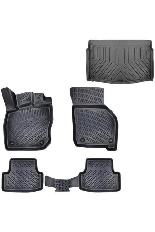 Golf 8 Otomatik 3D Paspas+Alt Bagaj Havuzu 2021 Sonrası Marka-Dönmezotoaksesuar