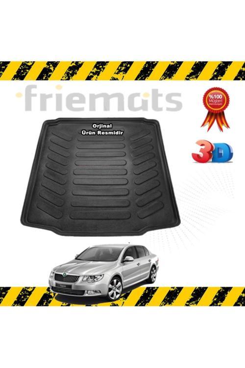 Skoda Süper B 3D Bagaj Havuz Paspası 2008-2014 Arası