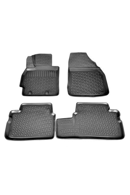 Toyota Corolla 3D Paspas Havuzlu Siyah Sedan 2007 - 2013 Arası 4 Parça Set