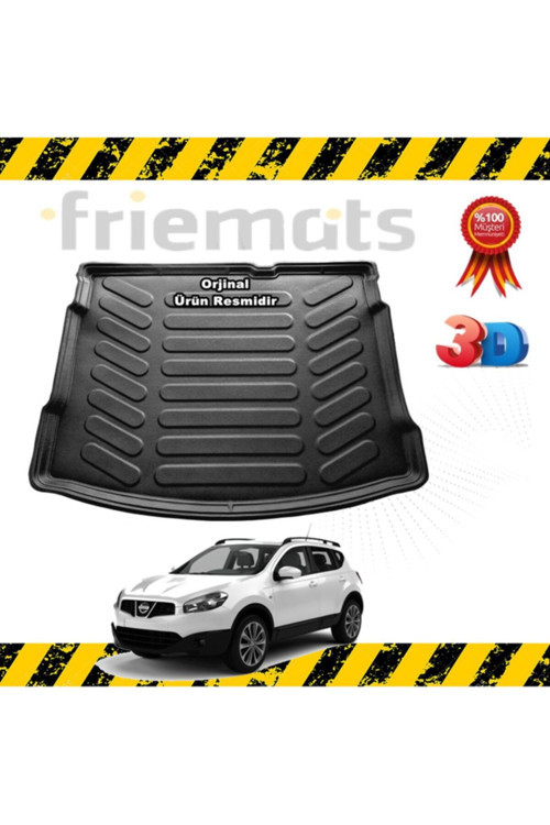 Nissan Qashqai 3D Bagaj Havuz Paspası 2007-2013 Arası