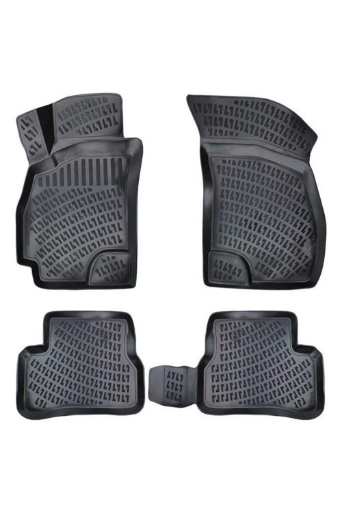 Hyundai Accent Admire 3D Paspas Havuzlu 2001 - 2005 Arası 4 Parça Siyah Set