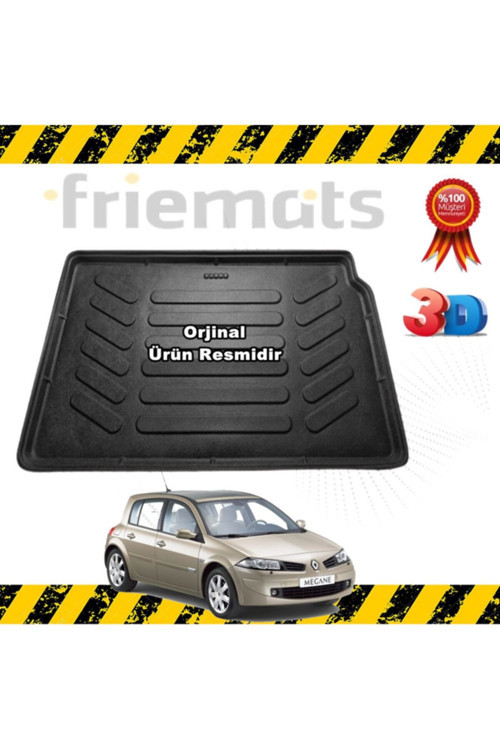 Renault Megane 2 Hb 3D Bagaj Havuz Paspası 2004-2010 Arası