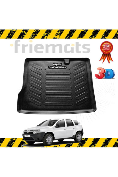 Dacia Duster 2Wd 3D Bagaj Havuz Paspası 2010-2018 Arası