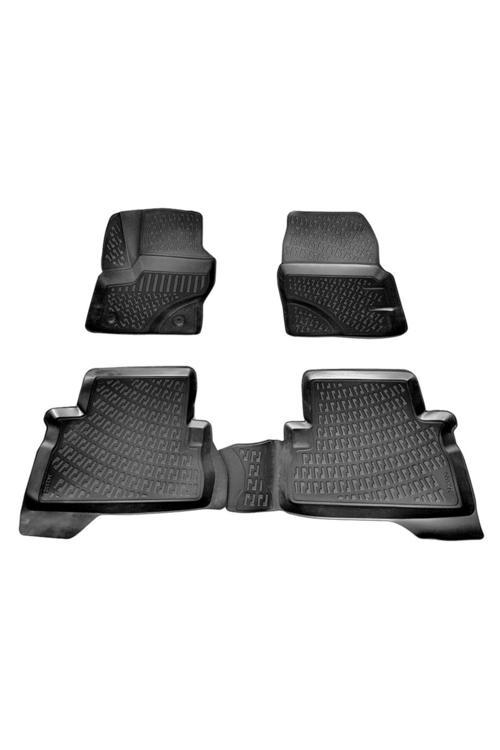 Ford Kuga 3D Paspas Havuzlu 2012 - 2018 Arası Siyah 4 Parça Set