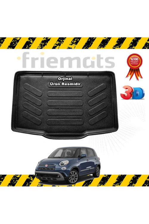 Fiat 500L 3D Bagaj Havuz Paspası 2013-2020 Arası