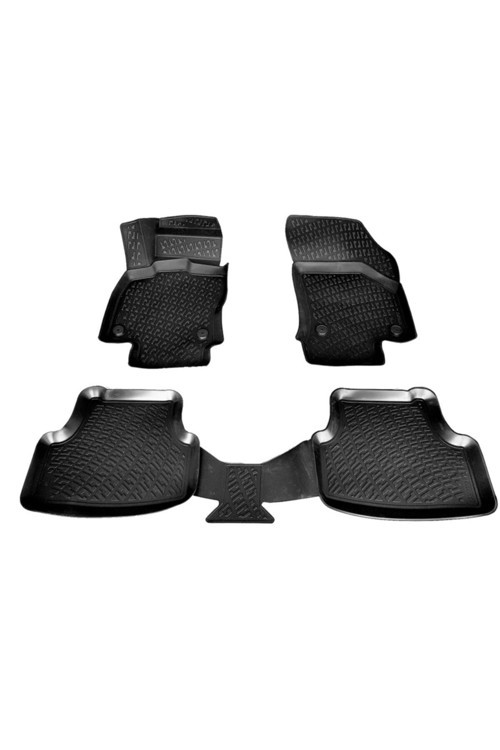 Seat Ibiza 3D Paspas Havuzlu Siyah Hb 2018 Sonrası 4 Parça Set