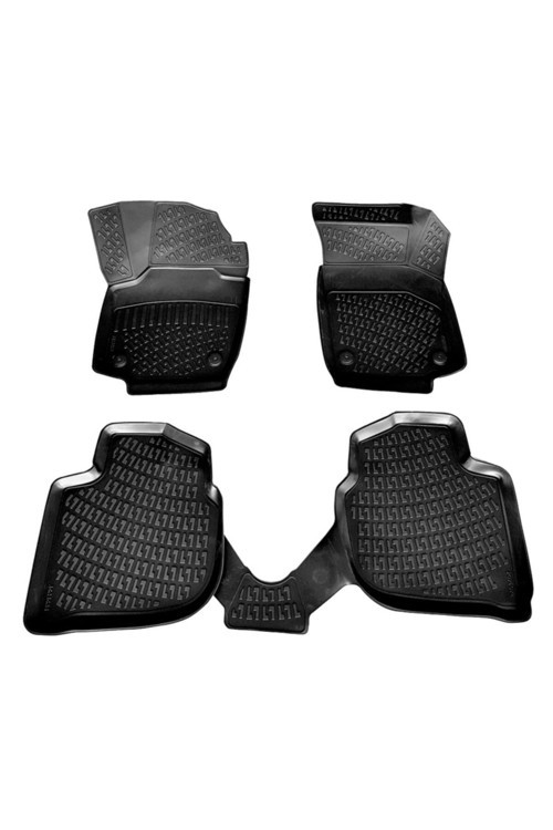 Seat Toledo 3D Paspas Havuzlu 2012 - 2020 Arası Siyah 4 Parça Set