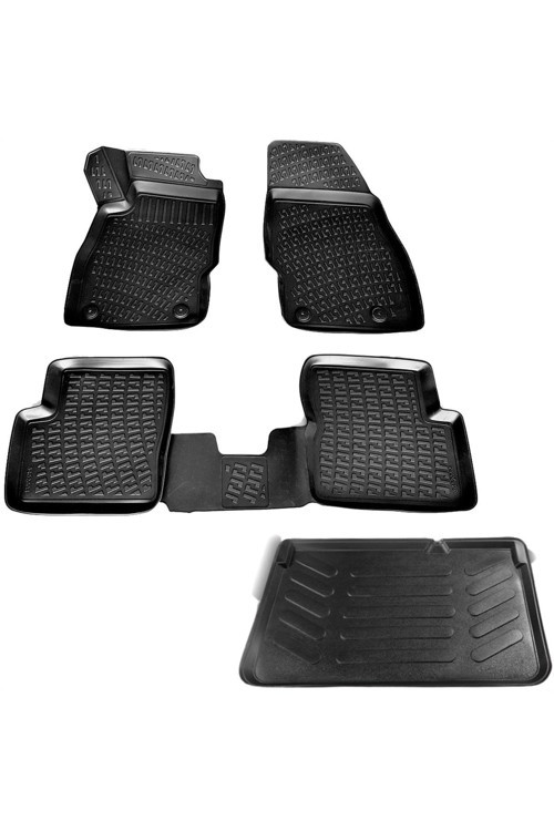 Opel Corsa D 3D Havuzlu Paspas + 3D Bagaj Havuzu 2007-2014 Arası Marka