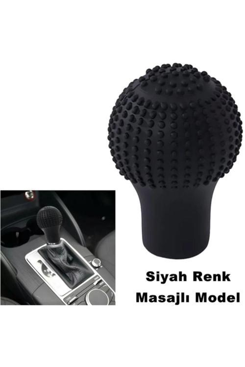 Silikon Vites Topuzu Kılıfı Siyah Yuvarlak Üniversal Ithal
