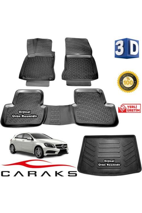 Mercedes A W176 3D Havuzlu Paspas+Bagaj Havuzu 2012 Sonrası Marka