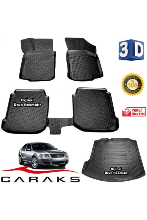 Vw Bora 3D Havuzlu Paspas + 3D Bagaj Havuzu 1998-2005 Arası Marka