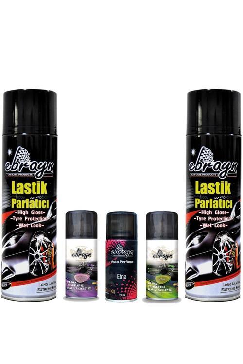 Oto Lastik-Klima Temizleyici-Koku-Ebrayn Paket İçeriği Ürün Açıklamalarında Bulunmaktadır - 5 Parça
