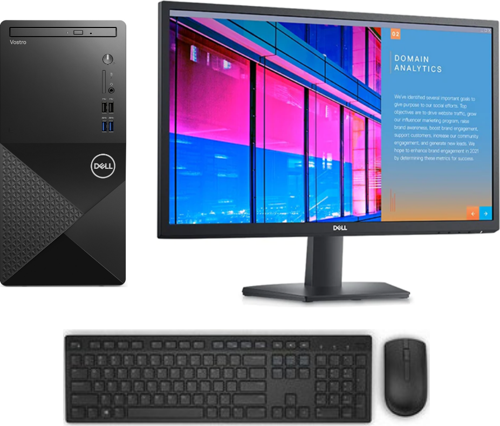 Vostro 3910 İ5-12400 16 GB 512 GB SSD Windows 10 Home 23.8" FHD Monitör SE2422H N7519VDT3910MTR-SE2422H BT13