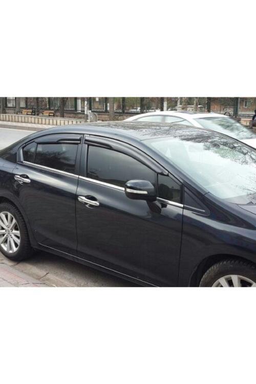 Honda Civic Mügen Cam Rüzgarlığı 2012-2016 Arası 4 Lü Takım