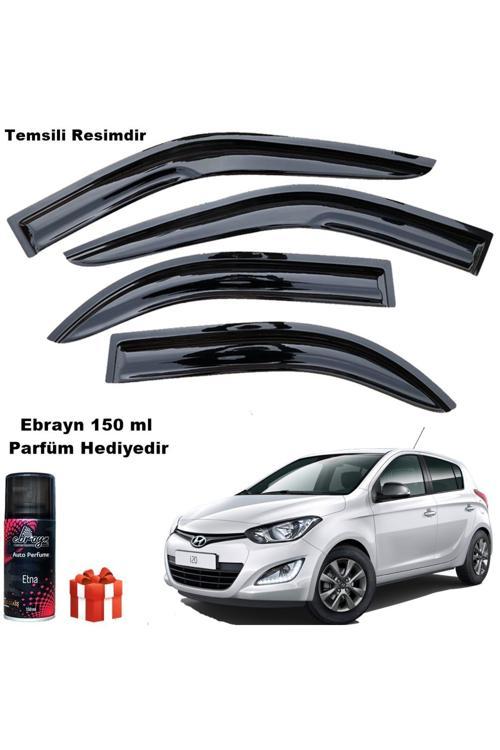 Hyundai I20 Mügen Cam Rüzgarlığı 2012-2014 Arası 4 Lü Takım Koku Hediyeli