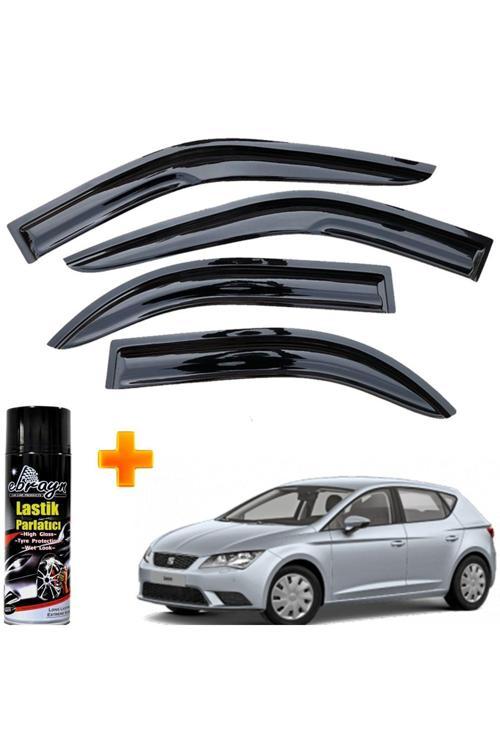 Seat Ibiza Mügen Cam Rüzgarlığı Hb 2009-2017 Arası 4 Lü Takım +500Ml Lastik Parlatıcı