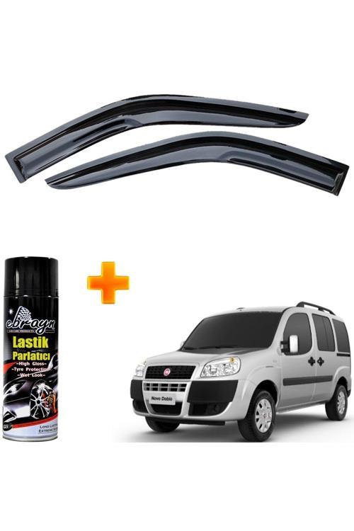 Fiat Doblo 1 Mügen Cam Rüzgarlığı 2000-2009 Arası Ön Iki Camlar 2 Li Takım +500Ml Lastik Parlatıcı