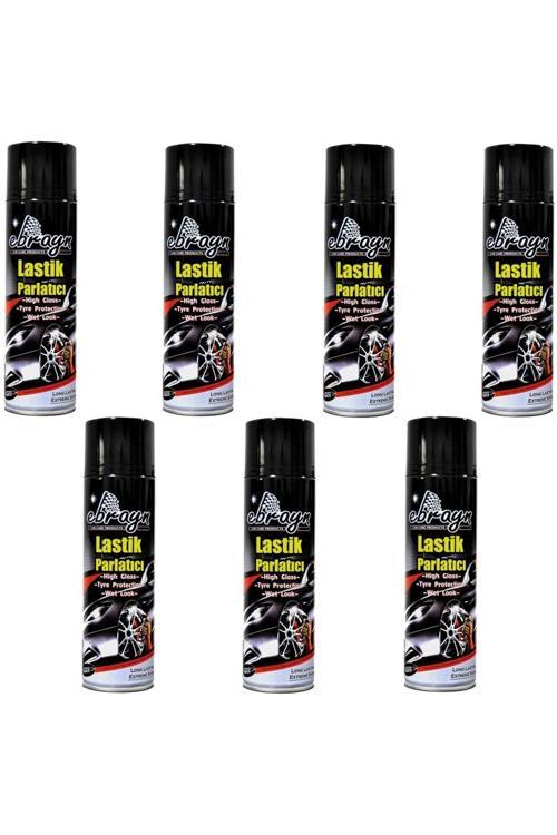 Premium Lastik Parlatıcı Tampon Parlatıcı Koruyucu Ebrayn Aerosol Sprey 500 Ml Kaliteli 7 Adet